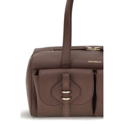 Coccinelle Brown Calf Leather Shoulder Bag