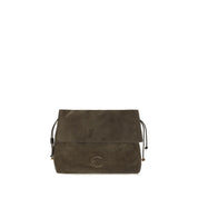 Coccinelle Brown Calf Leather Shoulder Bag