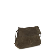 Coccinelle Brown Calf Leather Shoulder Bag