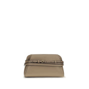 Moschino Beige Goatskin Clutch