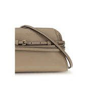 Moschino Beige Goatskin Clutch