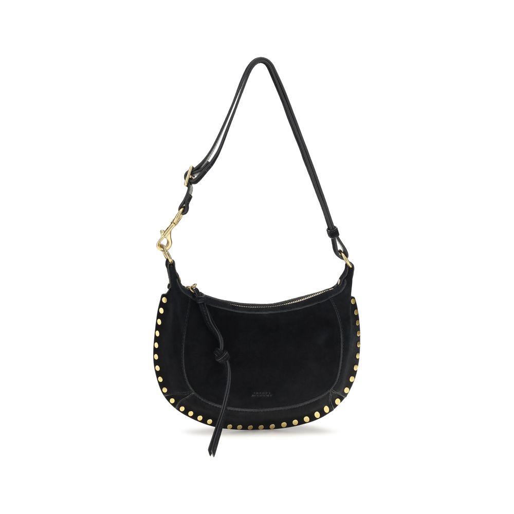 Isabel Marant Black Calf Leather Shoulder Bag