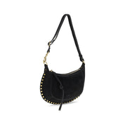 Isabel Marant Black Calf Leather Shoulder Bag
