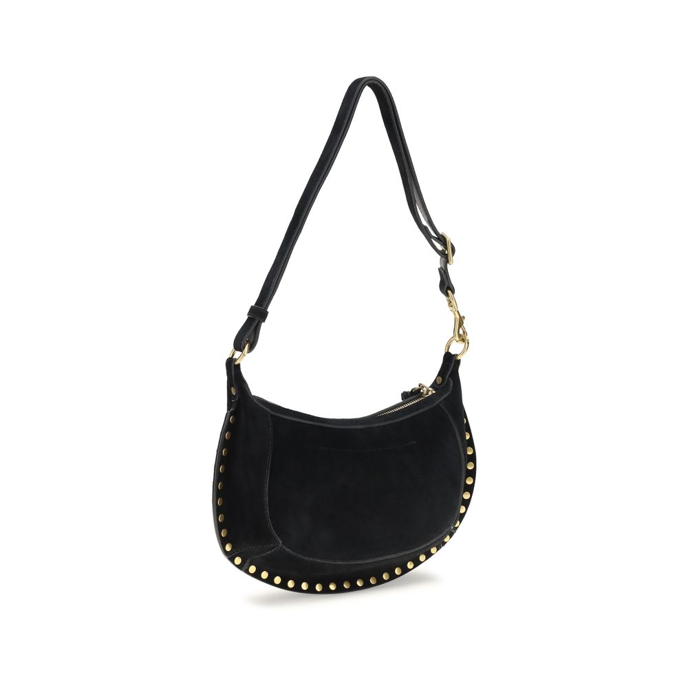 Isabel Marant Black Calf Leather Shoulder Bag