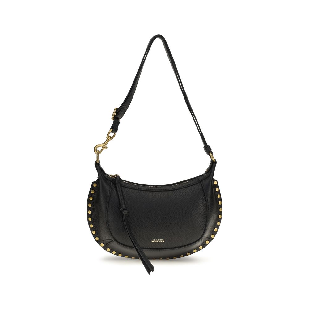 Isabel Marant Black Calf Leather Shoulder Bag