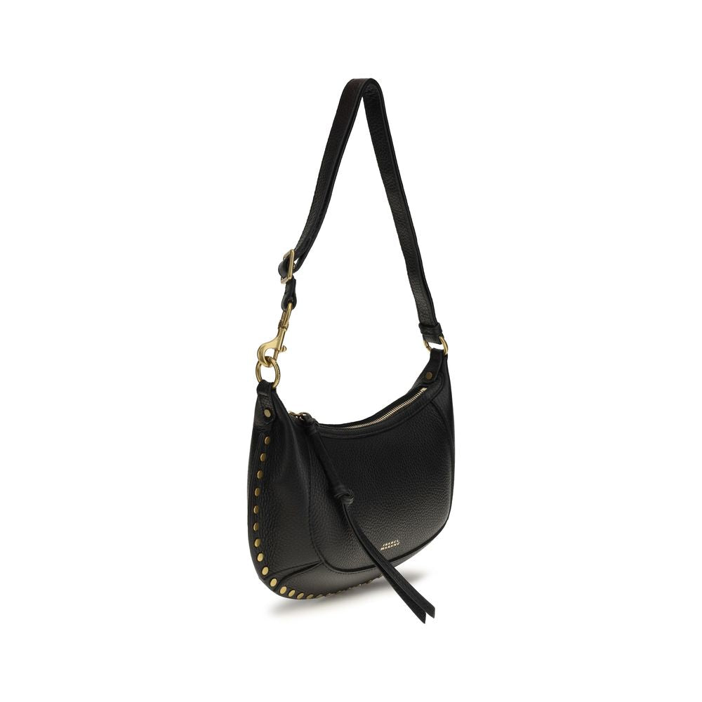 Isabel Marant Black Calf Leather Shoulder Bag