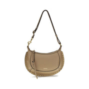 Isabel Marant Beige Calf Leather Shoulder Bag