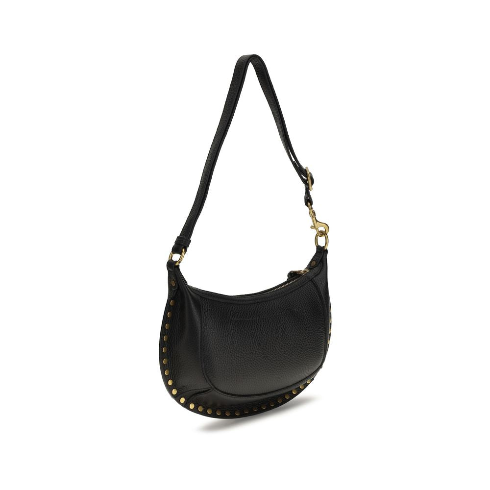 Isabel Marant Black Calf Leather Shoulder Bag