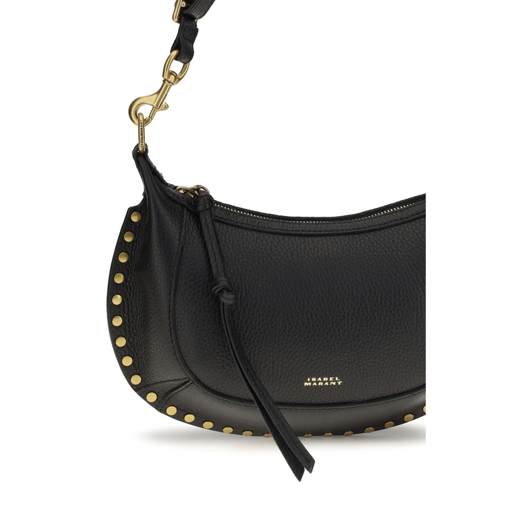 Isabel Marant Black Calf Leather Shoulder Bag