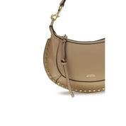 Isabel Marant Beige Calf Leather Shoulder Bag