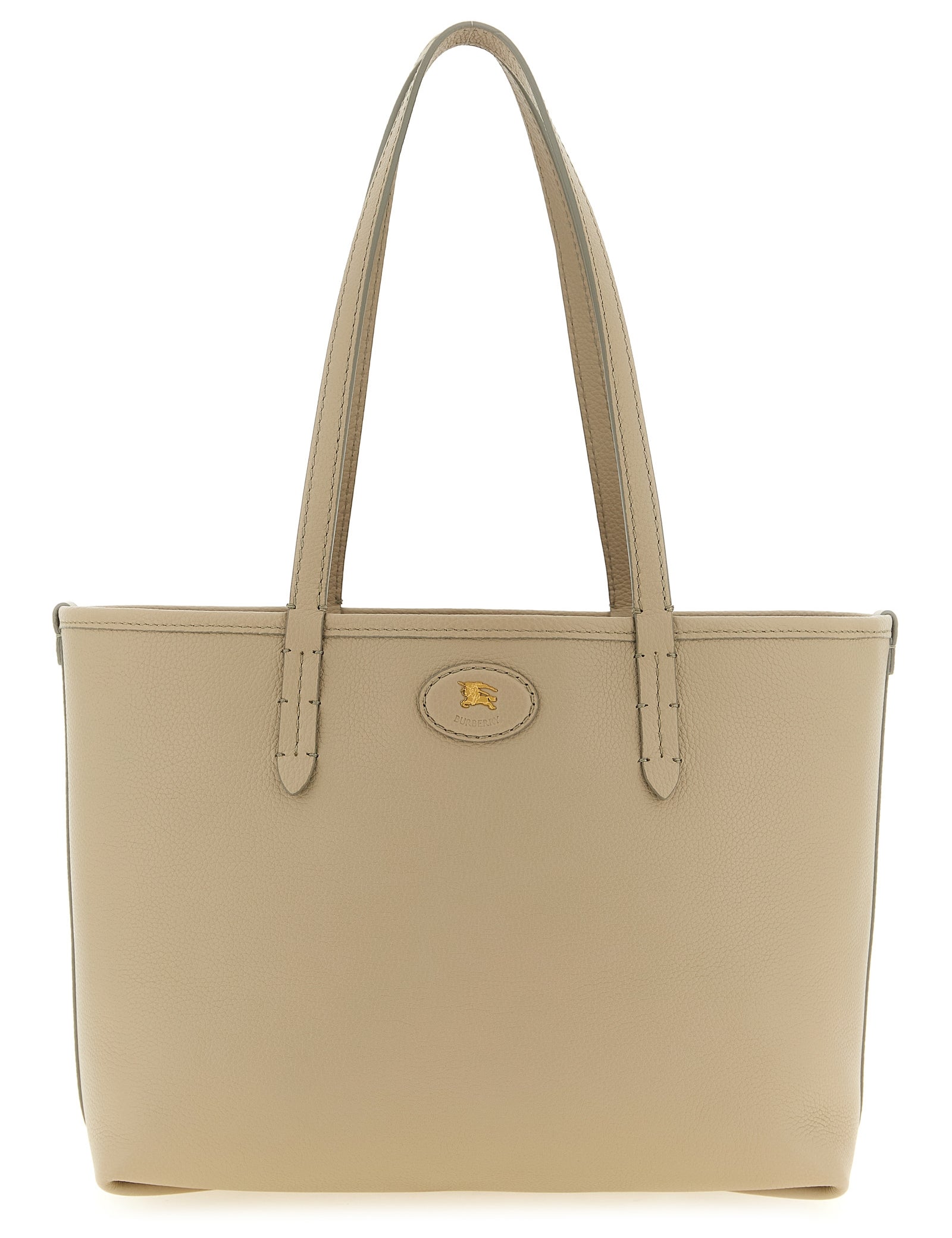 Burberry Beige Calfskin Tote Bag