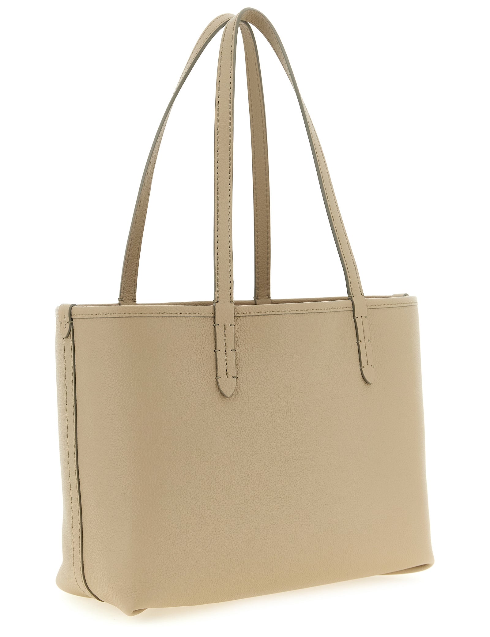 Burberry Beige Calfskin Tote Bag