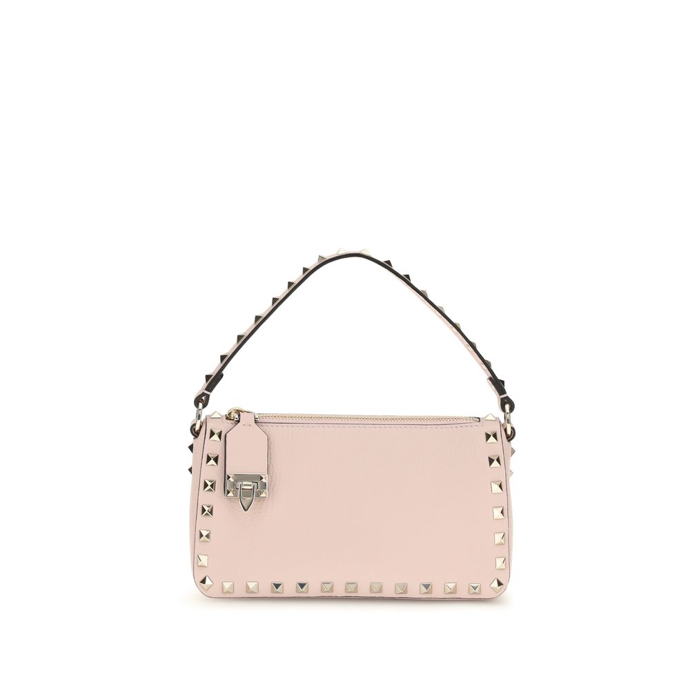 Valentino Garavani Garnet Calf Leather Shoulder Bag