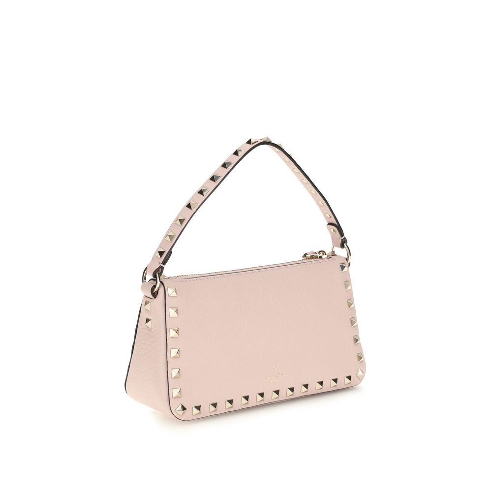 Valentino Garavani Garnet Calf Leather Shoulder Bag