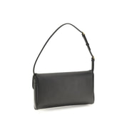 Valentino Garavani Brown Calf Leather Shoulder Bag