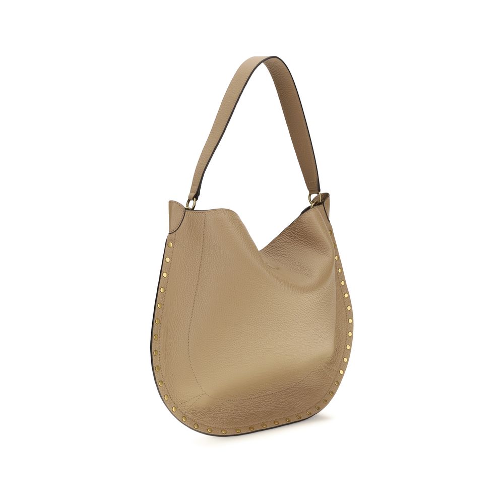 Isabel Marant Beige Calf Leather Shoulder Bag