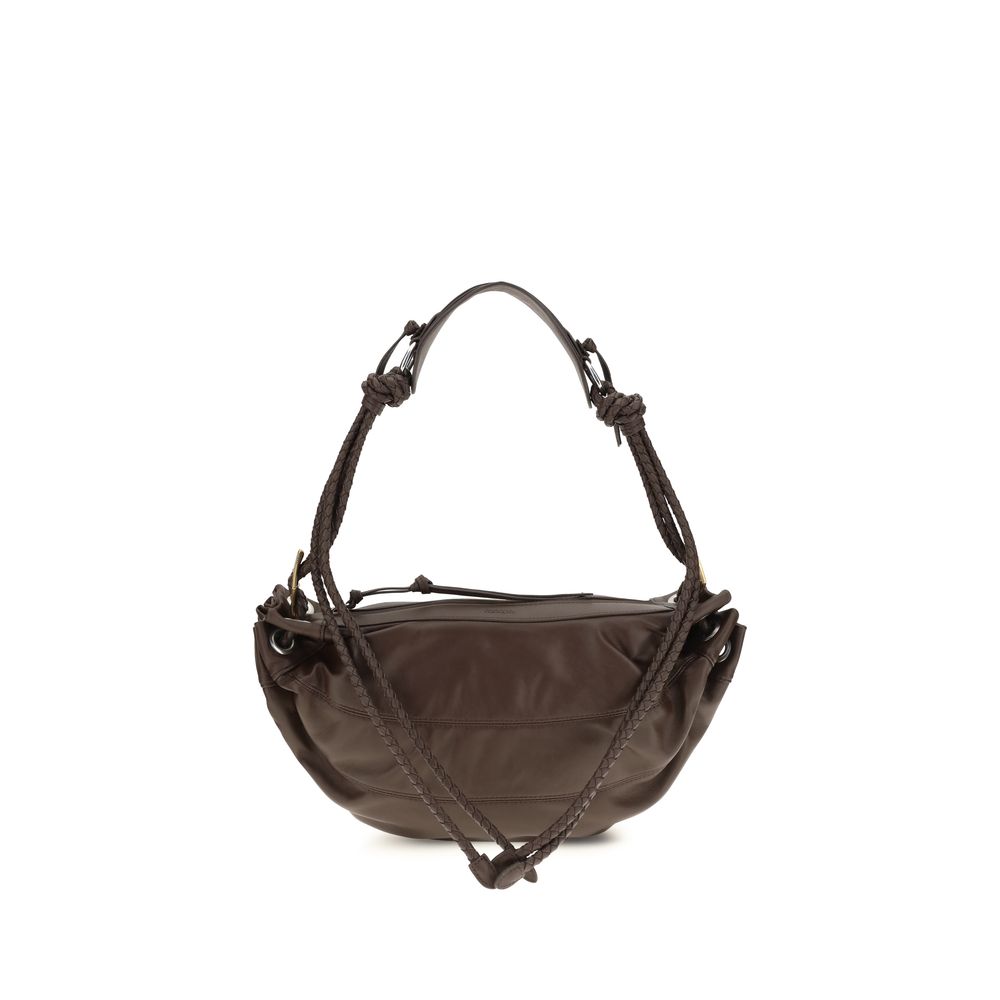 Isabel Marant Black Lambskin Shoulder Bag