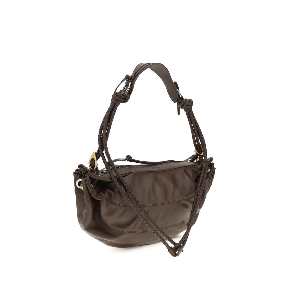 Isabel Marant Black Lambskin Shoulder Bag