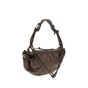 Isabel Marant Black Lambskin Shoulder Bag