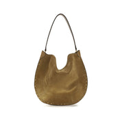 Isabel Marant Brown Calf Leather Shoulder Bag