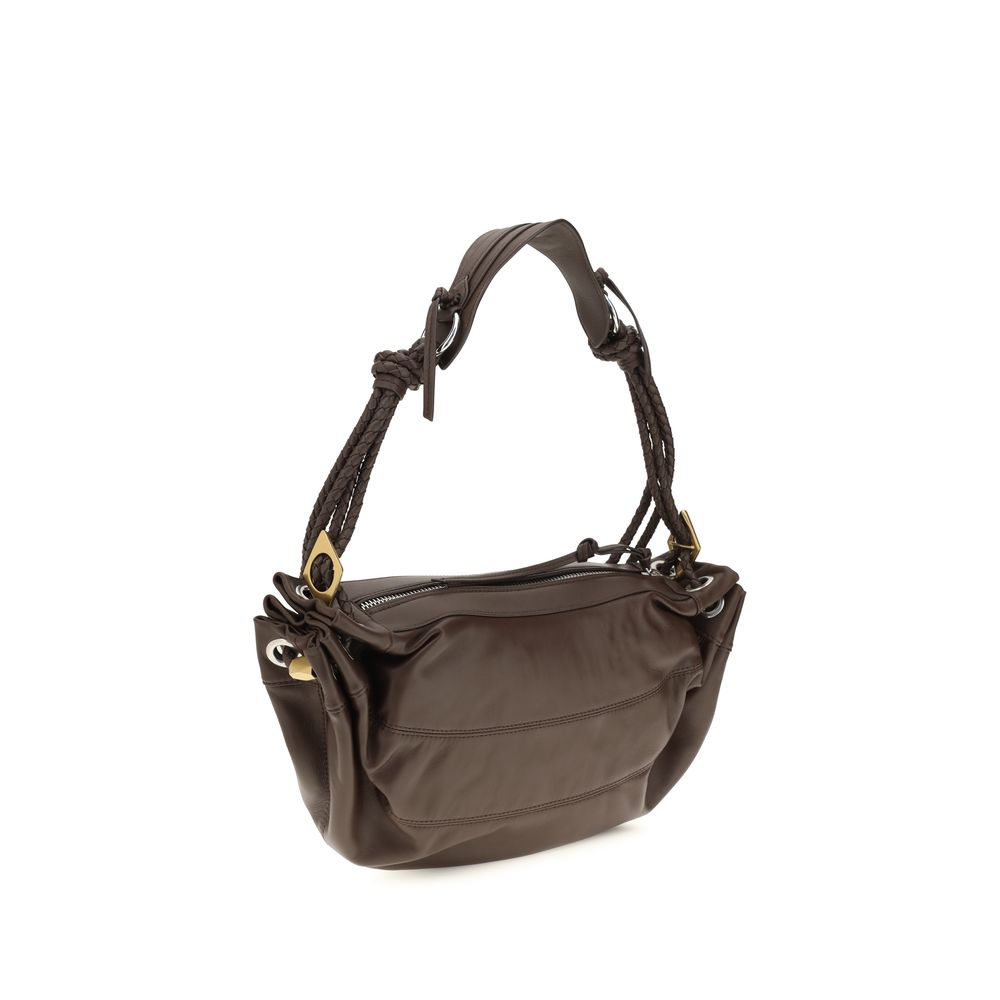 Isabel Marant Black Lambskin Shoulder Bag