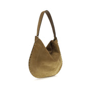 Isabel Marant Brown Calf Leather Shoulder Bag