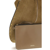 Isabel Marant Brown Calf Leather Shoulder Bag