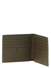 Burberry Beige Coated Canvas Bifold Wallet