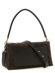 Tod's Brown Calfskin Shoulder Bag