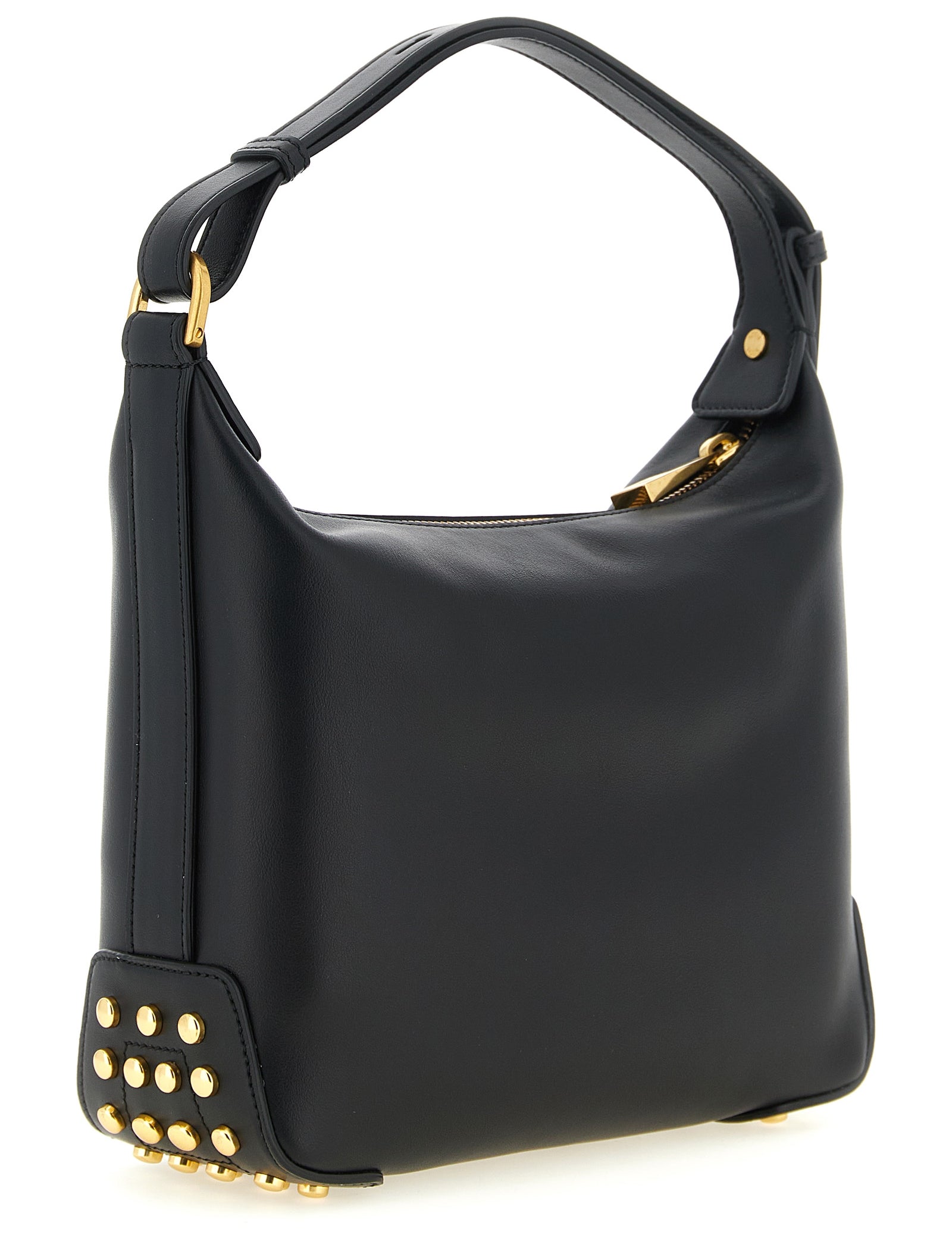 Tod's Black Calfskin Mini Shoulder Bag
