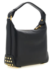 Tod's Black Calfskin Mini Shoulder Bag
