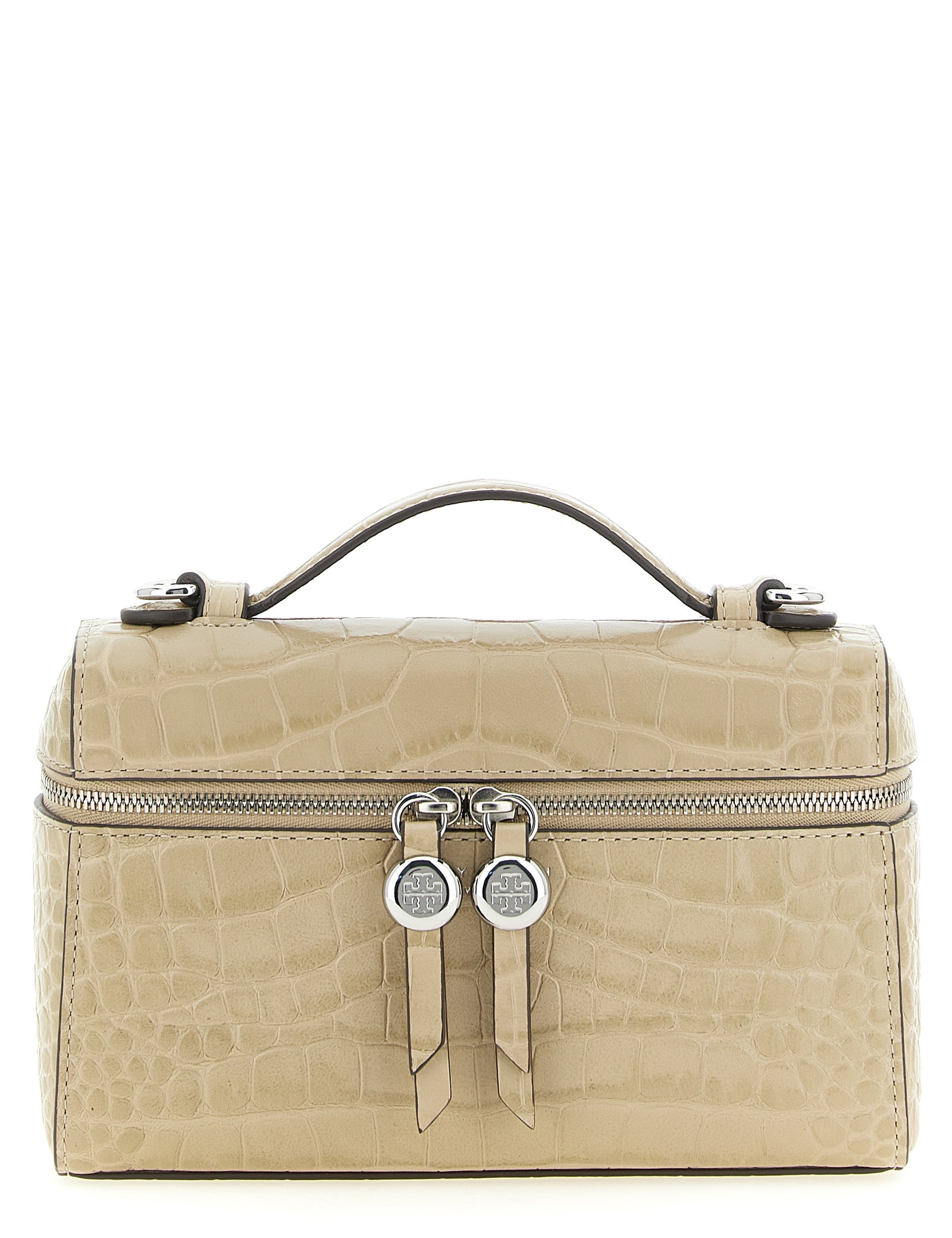 Tory Burch Beige Cowhide Shoulder Bag