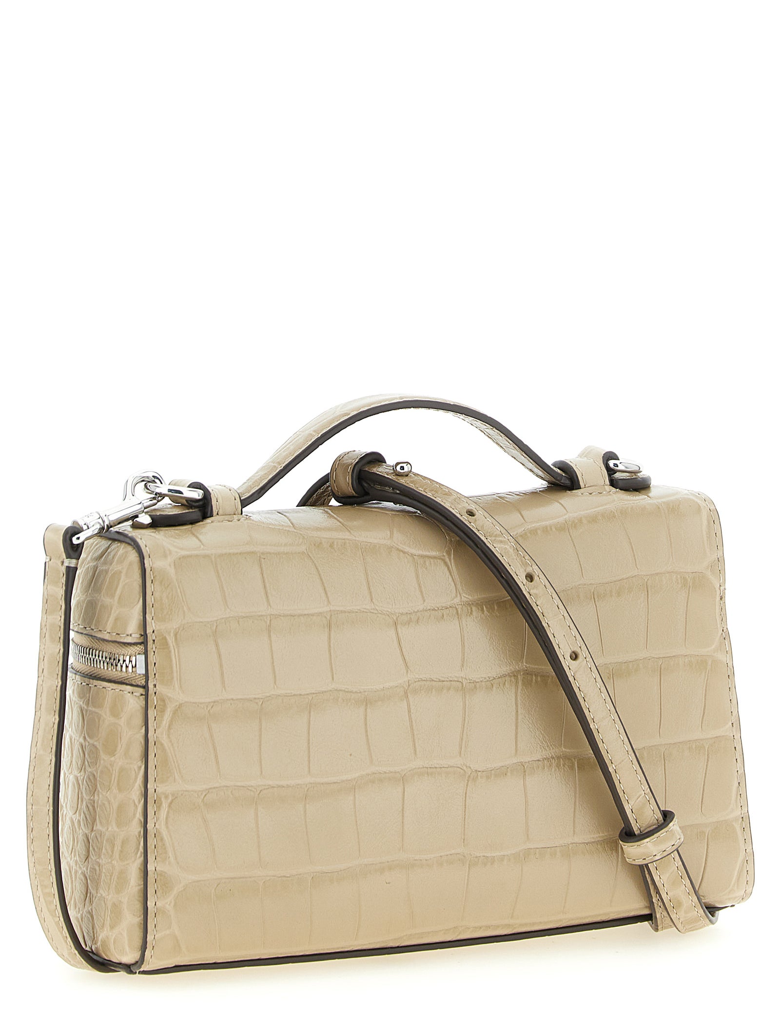 Tory Burch Beige Cowhide Shoulder Bag
