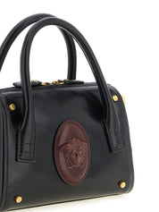 Versace Black Calfskin Small Handbag