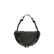 Isabel Marant Black Lambskin Shoulder Bag