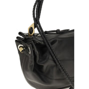 Isabel Marant Black Lambskin Shoulder Bag