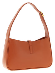 Saint Laurent Orange Calfskin Shoulder Bag
