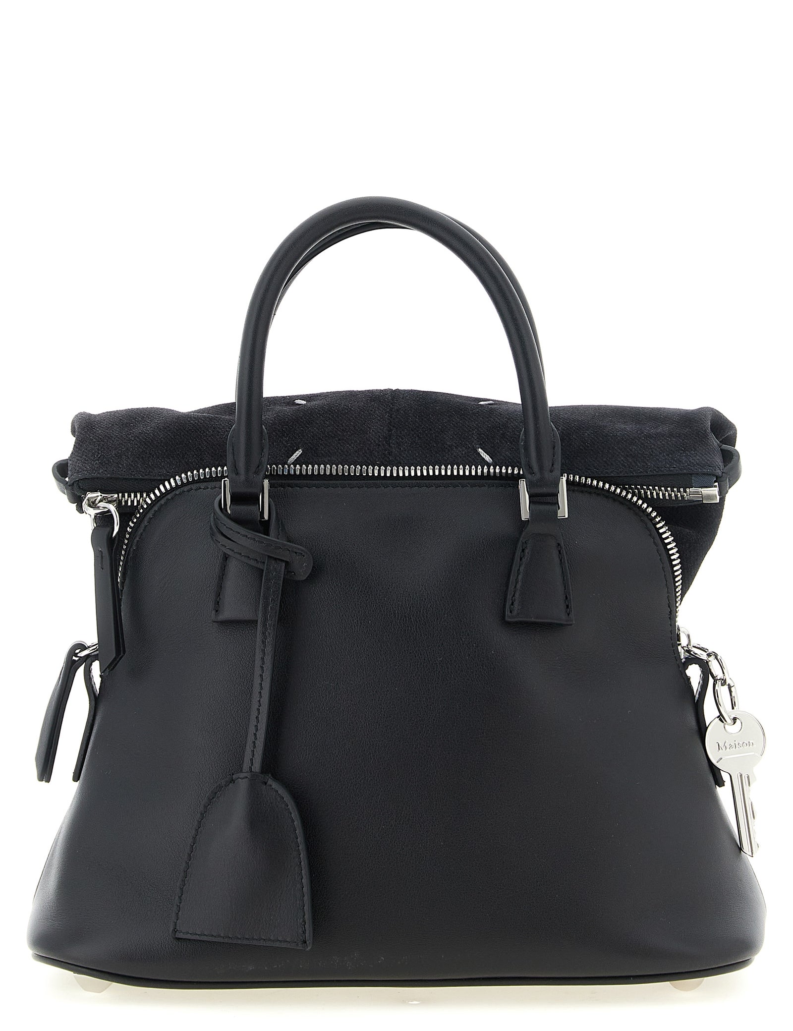 Maison Margiela Black Calfskin Mini Shoulder Bag