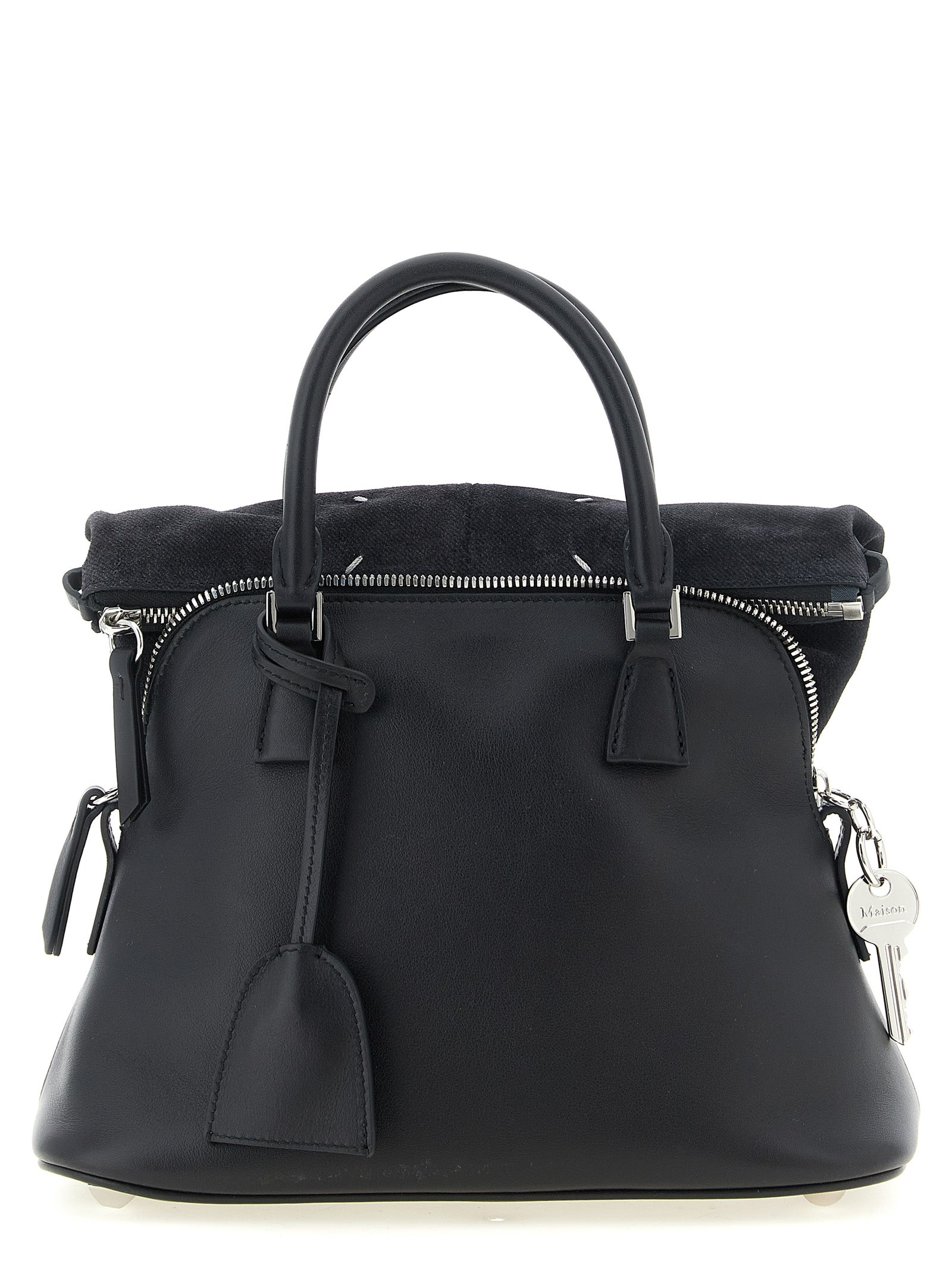 Maison Margiela Black Calfskin Mini Shoulder Bag