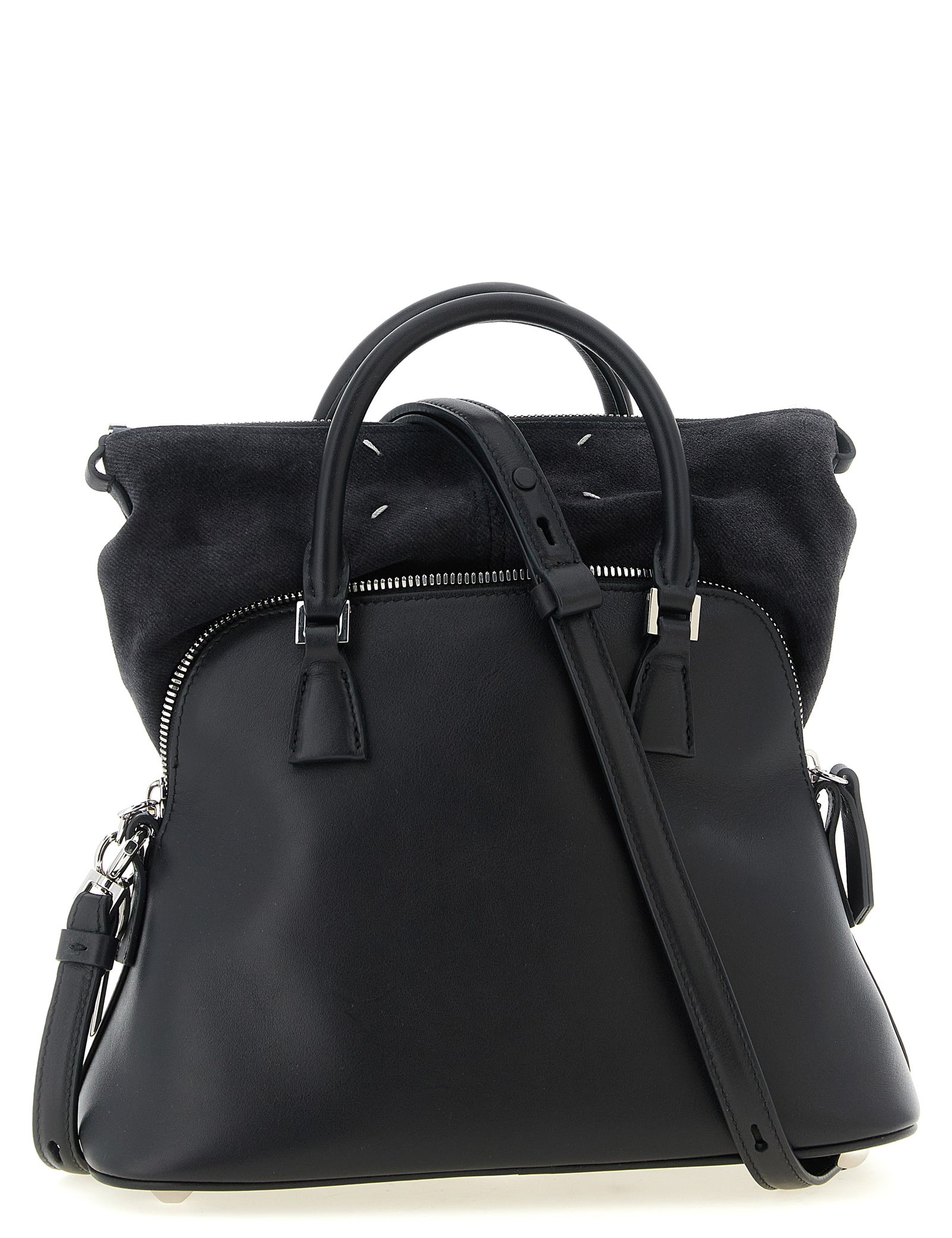 Maison Margiela Black Calfskin Mini Shoulder Bag