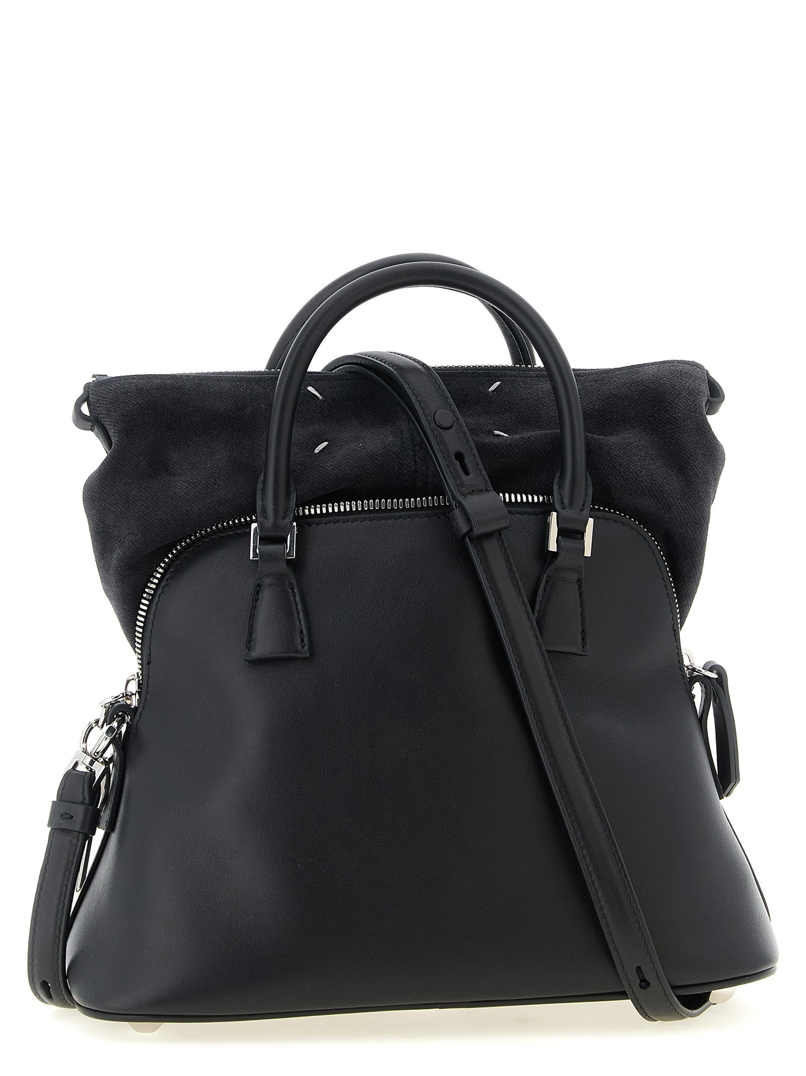 Maison Margiela Black Calfskin Mini Shoulder Bag