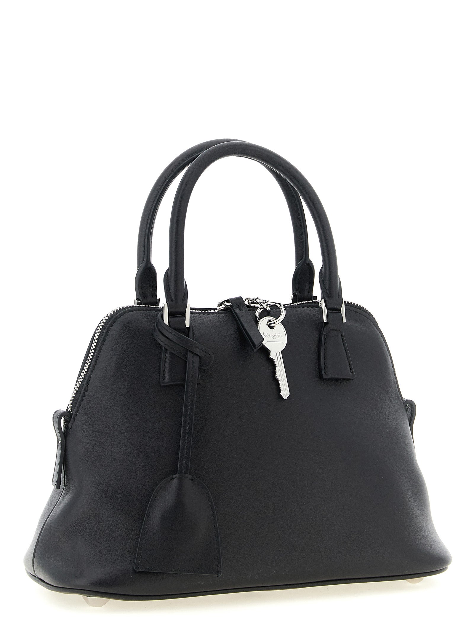 Maison Margiela Black Calfskin Mini Shoulder Bag