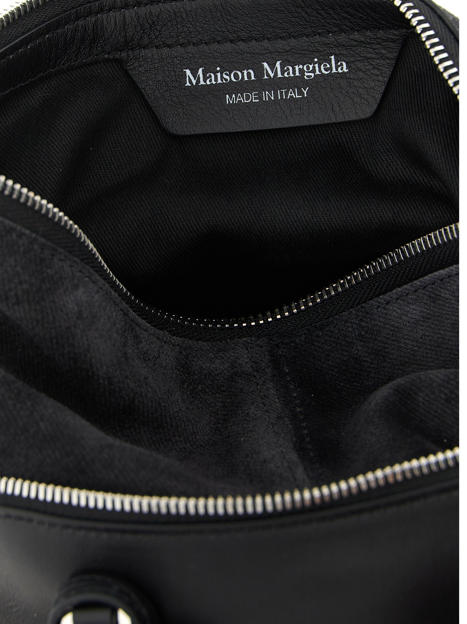 Maison Margiela Black Calfskin Mini Shoulder Bag