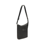 MM6 Maison Margiela Black Nylon Shoulder Bag