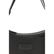 MM6 Maison Margiela Black Nylon Shoulder Bag