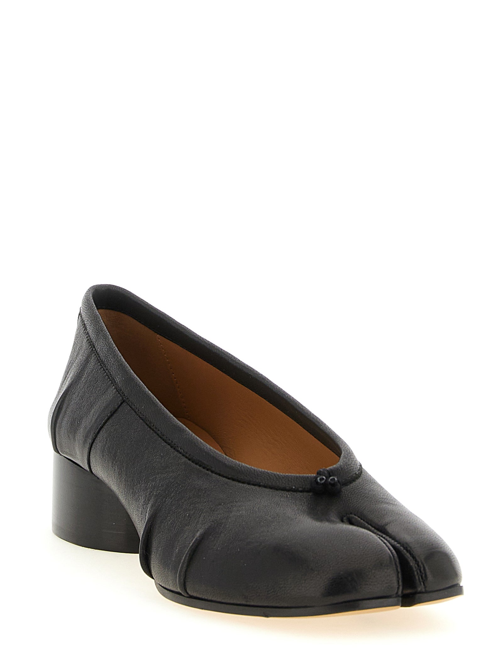 Maison Margiela Black Lamb Leather Pumps