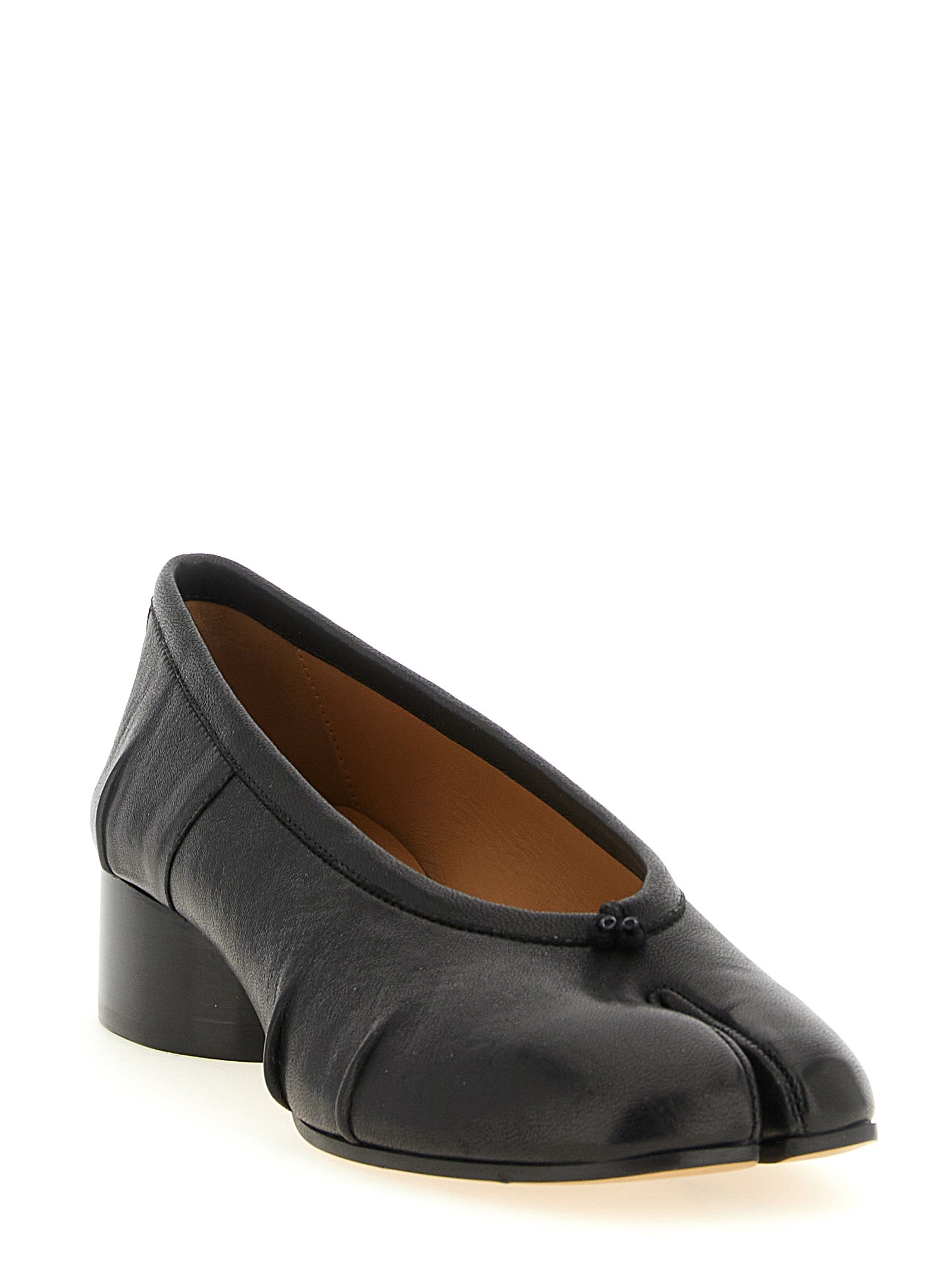 Maison Margiela Black Lamb Leather Pumps