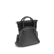 Maison Margiela Black Calf Leather Shoulder Bag