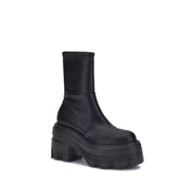 Casadei Black Polyamide Ankle Boots