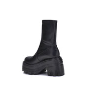 Casadei Black Polyamide Ankle Boots